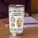 Personnalisé We're More Than Just Mother and Daughter Leopard Print 20oz Tumbler Usage quotidien