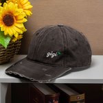 Cappello da baseball personalizzato con nome ricamato in stile vintage con cuore per la mamma, la nonna, il regalo di compleanno per la festa della mamma