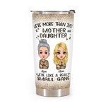 Personnalisé We're More Than Just Mother and Daughter Leopard Print 20oz Tumbler Usage quotidien