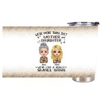 Personnalisé We're More Than Just Mother and Daughter Leopard Print 20oz Tumbler Usage quotidien