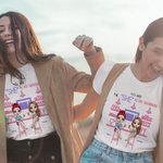 Personalized Besties to My Nanigans Friendship Bar Bistro Party T-shirt Birthday Gift Sport