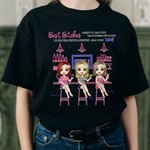 Personlig Besties Girls Party Bar Bistro Celebrate Friendship Gathering T-shirt Basic Unisex T-shirt