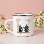 Personlig Du og jeg, vi har denne partneren på swing Emaljekrus Sterk jubileum Valentinsdag Gaver
