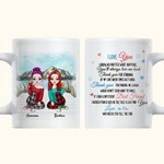 Personalised Thank You for Making Me Laugh White Ceramic Mug Bestie Gifts for Women for Office and Home