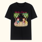 Personlig Besties Forever Girl Sister Baddräkt Party T-shirt Minnesgåva Basic Unisex T-shirt 1