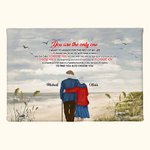 Personnalisé vous êtes le seul oiseau de plage vieux Couple affiche peinture sans cadre peinture décorative saint valentin anniversaire