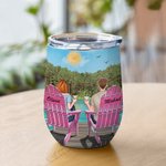Personalised Couple Love Each Other Since 2020  Wine Tumbler Valentine's Day Suitable for Hot and Cold Liquids