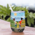 Personalised Couple Love You and ME We Got This Wine Tumbler Birthday with Insulation Effect