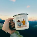 Gepersonaliseerd Elkaar Ergeren Zee Vakantie Paar voor Jaren Emaille Mok Verjaardag Kerst Valentijnsdag 11oz