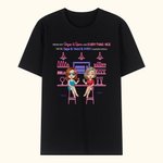 Personnalisé Drinking Life Girls Besties Meilleur ami Déclaration d'amitié T-shirt Cadeau d'anniversaire Usage quotidien