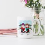 Personalised Thank You for Making Me Laugh White Ceramic Mug Bestie Gifts for Women for Office and Home