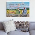 Coppia personalizzata di girasoli in vacanza Tu e io abbiamo questo poster senza cornice Pittura di San Valentino Compleanno Stampa d'arte da parete