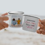 Gepersonaliseerd Elkaar Ergeren Zee Vakantie Paar voor Jaren Emaille Mok Verjaardag Kerst Valentijnsdag 11oz