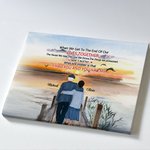 Personalised Lives Together Old Couple I Had You and You Had Me Poster Frameless Painting Valentine's Day Anniversary Wall Decor