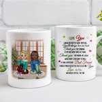Personalised Best Friends Girlfriends Bestie Christmas Gift White Ceramic Mug Friendship Gift 11oz or 15oz