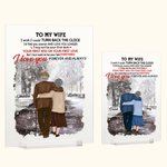 Plaque acrylique personnalisée Turn Back The Clock Love You Longer Shady Path Cadeau d'anniversaire Décoration acrylique
