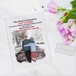 Citations d'amour personnalisées Je t'ai eu et tu m'as eu Scène de neige Plaque acrylique Cadeau commémoratif Décoration acrylique