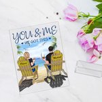 Personalized You and Me We Got This Summer Holiday Acrylic Plaque Anniversary Gift House Decorations