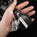 Personlig Odin Viking God Bells Ride Bell Biker Gift Good Luck Charm Nyckelkedja Motorcykel Nyckelkedja Jeep Nyckelkedja Gremlin Bells för motorcykel