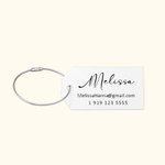 Personalized Luggage Tags Bag Tags Engraved Wedding Favor Tags for Travel and Vacation Business