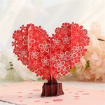 Biglietto personalizzato per la festa della mamma Biglietto d'auguri con fiori 3D Regalo per la mamma