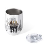 Personlig mor och dotter You Are The World Läcksäker 12oz vintumlare Present till mors dag