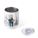 Personlig Like Mother Like Daughter 12oz Wine Tumbler Vakuumisolerad present till mors dag födelsedagspresent