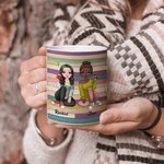 Tasse en céramique blanche personnalisée pour le bureau et la maison