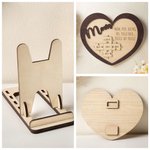 Personalized Puzzle Heart Decoration Wall Sign Gift for Mom