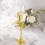 Gepersonaliseerde Laser Gegraveerde Mr and Mrs Bruid en Bruidegom Champagneglazen Toastende Flutes Set van 2 Bruiloft Geschenken Wedding Keepsakes