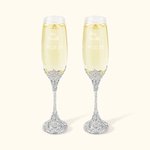 Gepersonaliseerde Laser Gegraveerde Mr and Mrs Bruid en Bruidegom Champagneglazen Toastende Flutes Set van 2 Bruiloft Geschenken Wedding Keepsakes