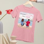 Personalized Couple Annoying Each Other for Many Years Still Love Seaside Cheer T-shirt Birthday Gift