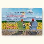 Coppia personalizzata di girasoli in vacanza Tu e io abbiamo questo poster senza cornice Pittura di San Valentino Compleanno Stampa d'arte da parete