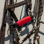 Personalized Horse Bit Cover with Name Horse Utensils Horse Bridle Warmer Birthday Gift for Horse Lover Equestrian