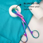 Personalised Medical Grade Stainless Steel Bandage Scissor Hemostat Suture Scissor Set Graduation Gift for Nurse Medical Staff Veterinarian RN