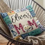 Gepersonaliseerd schattig Paw Life Is Better met katten liefde kussenhoes verjaardag slaapkamer decor