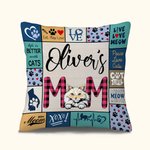 Gepersonaliseerd schattig Paw Life Is Better met katten liefde kussenhoes verjaardag slaapkamer decor