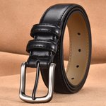 Cintura in pelle personalizzata con testo inciso Regalo per la festa del papà e l'anniversario per gli uomini