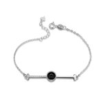 Bracciale di proiezione personalizzato con 100 lingue ti amo e foto per la famiglia o gli amici di lei