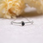 Bracciale di proiezione personalizzato con 100 lingue ti amo e foto per la famiglia o gli amici di lei
