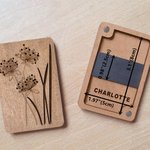 Boîte à Aiguilles en Bois Magnétique Personnalisée avec Nom Gravé à l'Intérieur Cadeau Anniversaire pour Amoureux de Couture
