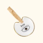 Porta Palo Santo personalizzato Porta Palo Santo, piatto per bruciatore di Palo Santo Decorazione spirituale Brucia incenso Porta incenso fatto a mano