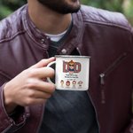 Personalised Dear Dad Forget Father's Day We Love You Every Day Enamel Mug for Father's Day Gift