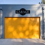Segno di metallo personalizzato Papas Workshop Garage Sign Wall Art Decorazione per interni ed esterni