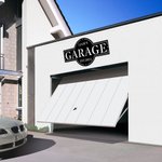 Segno di metallo personalizzato Papas Workshop Garage Sign Wall Art Decorazione per interni ed esterni
