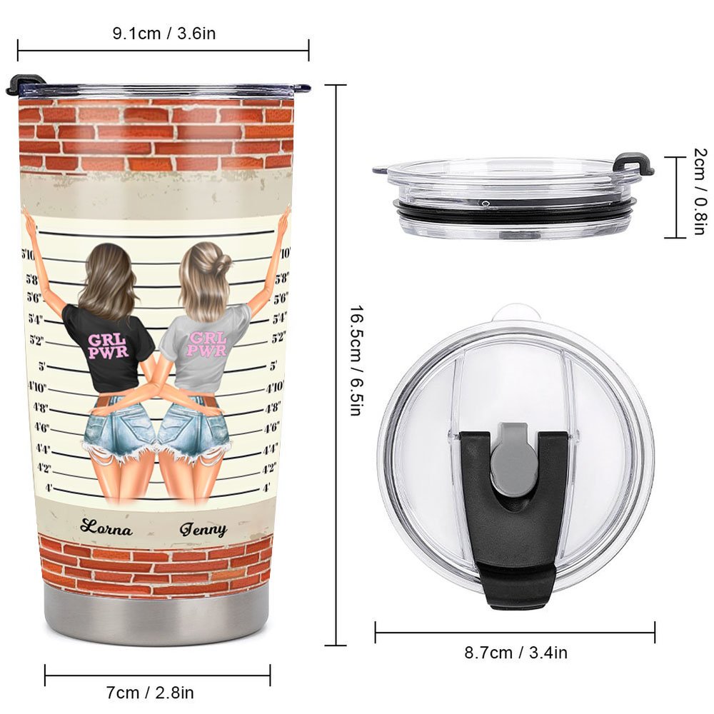Henkilökohtainen Bestie lainausmerkit Olet hän minun Nanigans 20oz Tumbler syntymäpäivä ystävyys lahja 4
