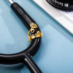 Personalised Birth Flower Stethoscope Tag with Name Gift For Medical Practitioner Nurses Doctors Medical Students