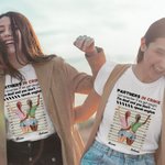 Personalized Partners in Crime  just Remember If We Get Caught I'm Deaf And You Don't Speak English Funny Besties Quotes T-shirt