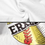 Personalized Softball and Baseball Name Shirt for Mom of Both Sports Short Sleeve Casual Tee
