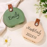 Kit de Costura Portátil Personalizado Caja de Almacenaje con Flor de Nacimiento y Nombre Costura de Viaje en Casa Herramientas y Suministros para Sast